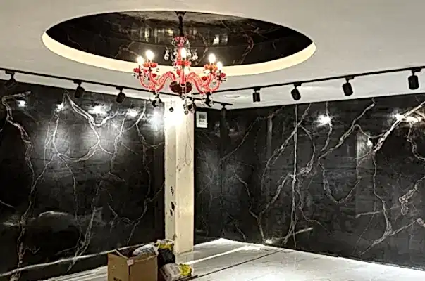 Mermer Efekt Boya Nedir? 3 mermer desenli sıva