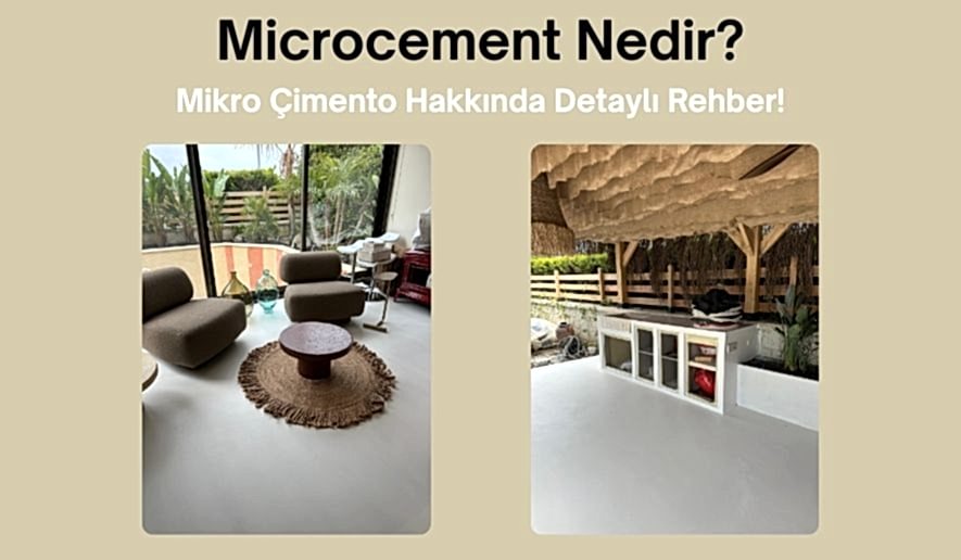 Microcement Nedir? Mikro Çimento Hakkında Detaylı Bilgiler! 1 microcement-micro-cimento-nedir